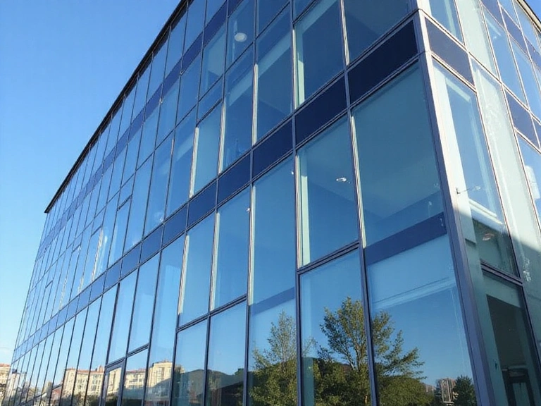 Modern office building facade representing business growth and innovation