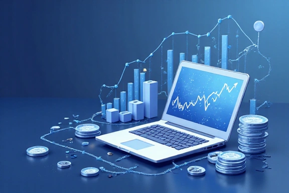Financial services industry graphic